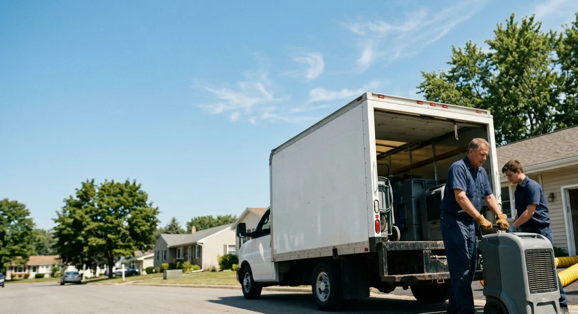 Water Damage Cleanup in De Soto, IA near me